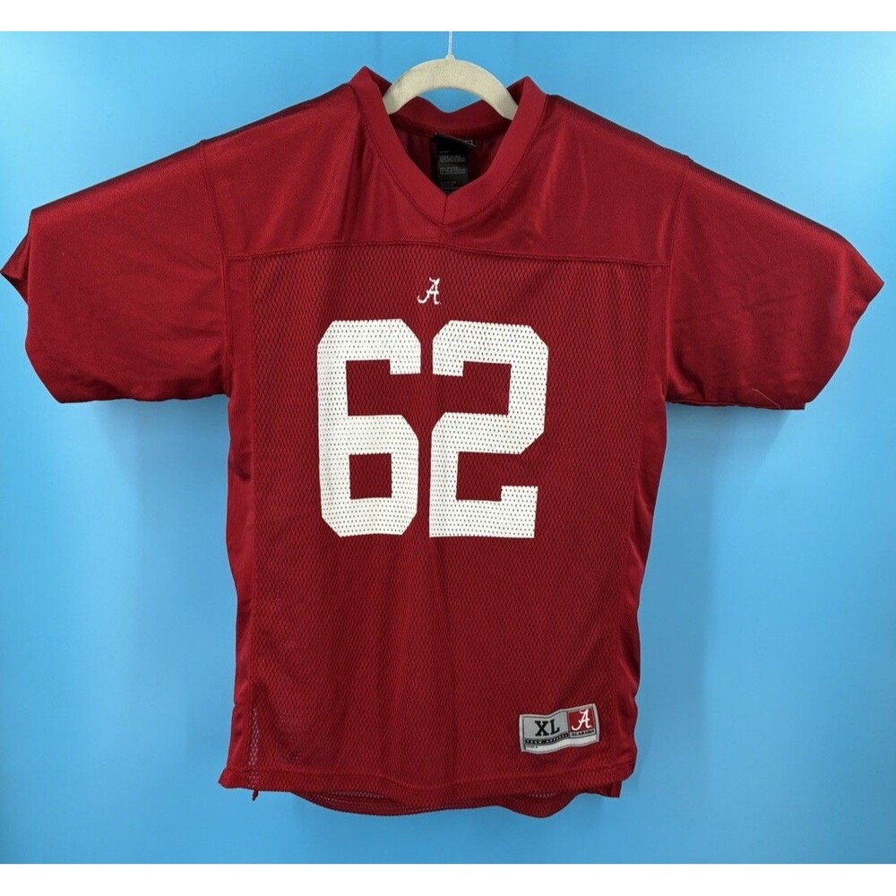 Alabama Crimson Tide #62 Genuine Stuff Football Jersey Youth XL NCAA